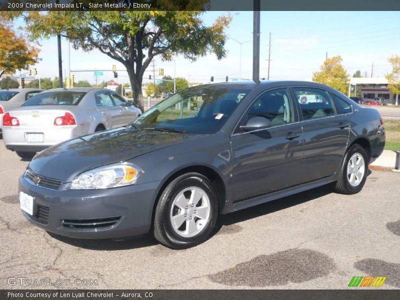 Slate Metallic / Ebony 2009 Chevrolet Impala LT