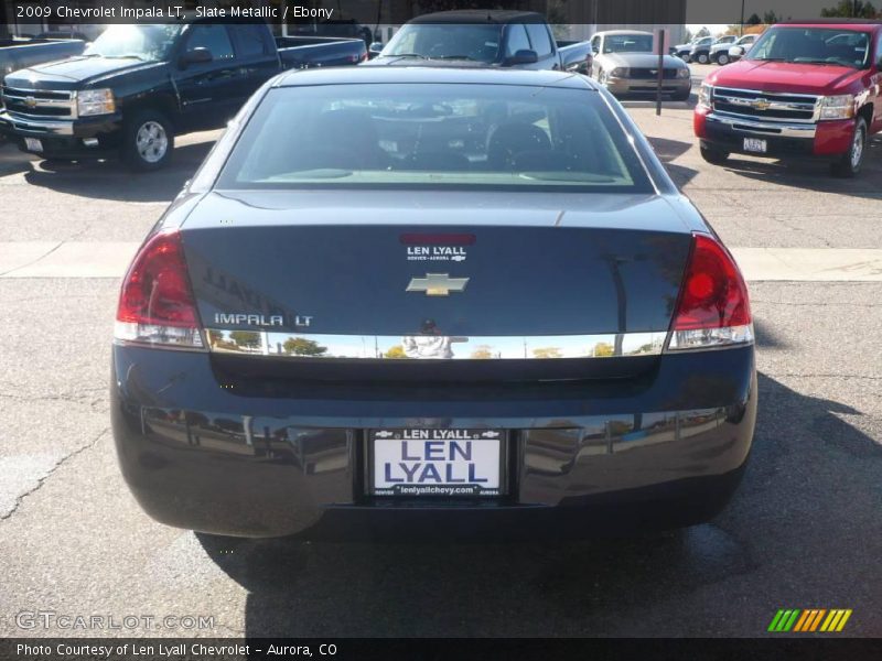 Slate Metallic / Ebony 2009 Chevrolet Impala LT