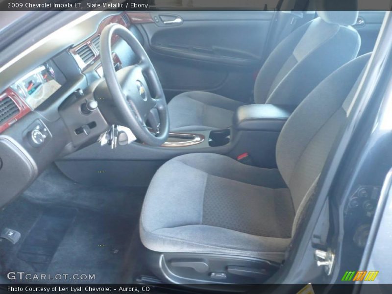 Slate Metallic / Ebony 2009 Chevrolet Impala LT