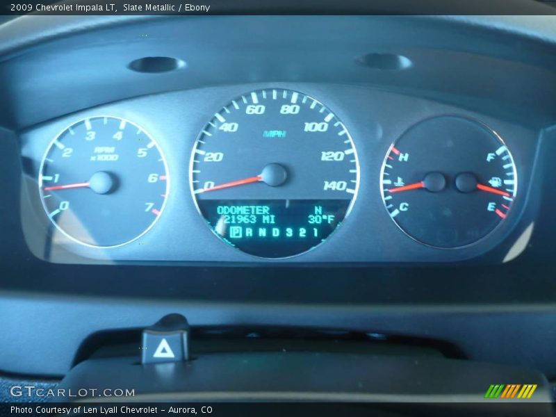 Slate Metallic / Ebony 2009 Chevrolet Impala LT
