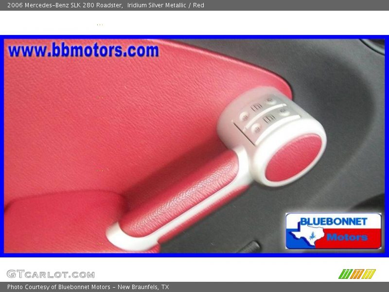 Iridium Silver Metallic / Red 2006 Mercedes-Benz SLK 280 Roadster