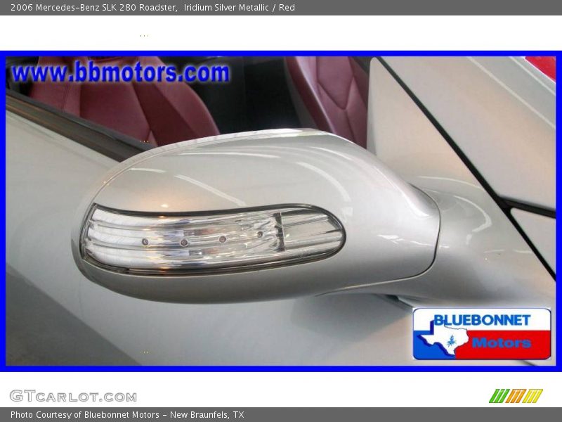Iridium Silver Metallic / Red 2006 Mercedes-Benz SLK 280 Roadster