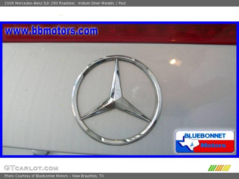 Iridium Silver Metallic / Red 2006 Mercedes-Benz SLK 280 Roadster