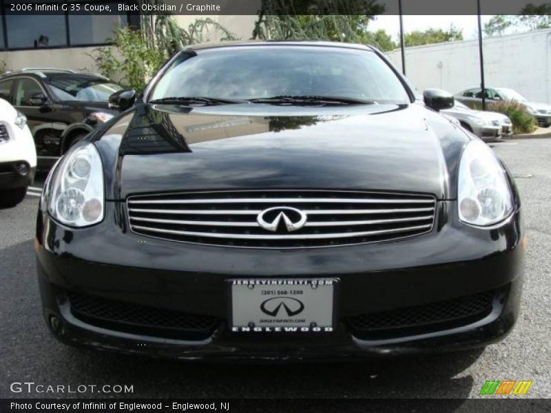 Black Obsidian / Graphite 2006 Infiniti G 35 Coupe