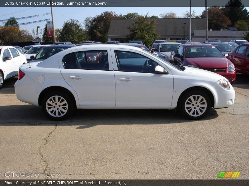 Summit White / Ebony 2009 Chevrolet Cobalt LT Sedan