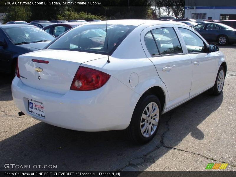 Summit White / Ebony 2009 Chevrolet Cobalt LT Sedan