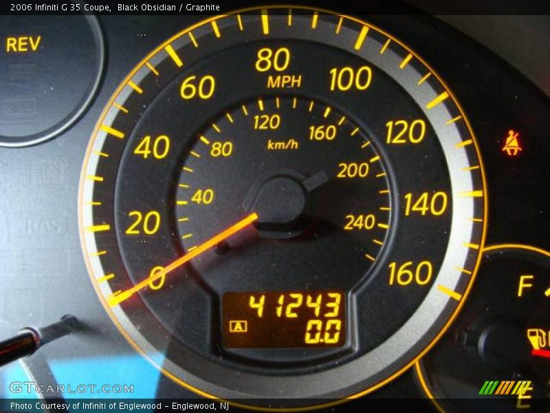 Black Obsidian / Graphite 2006 Infiniti G 35 Coupe