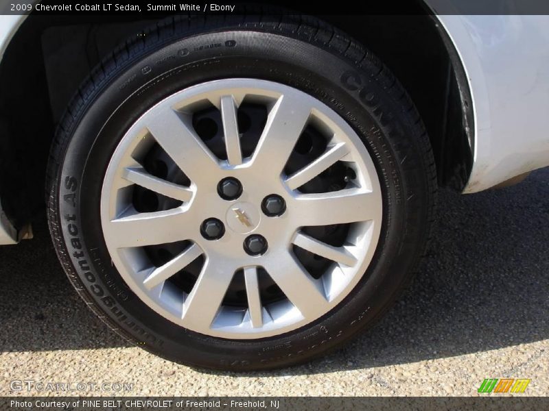 Summit White / Ebony 2009 Chevrolet Cobalt LT Sedan