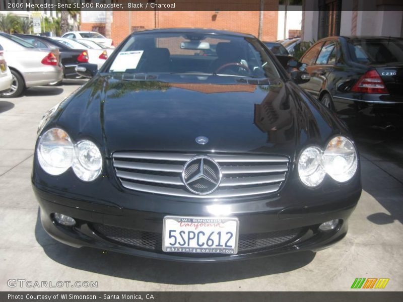 Black / Charcoal 2006 Mercedes-Benz SL 500 Roadster