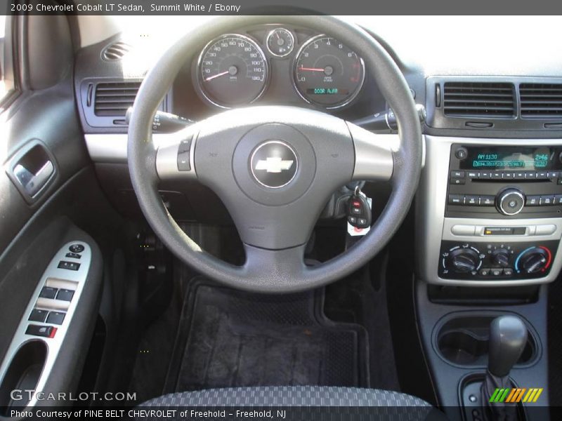 Summit White / Ebony 2009 Chevrolet Cobalt LT Sedan