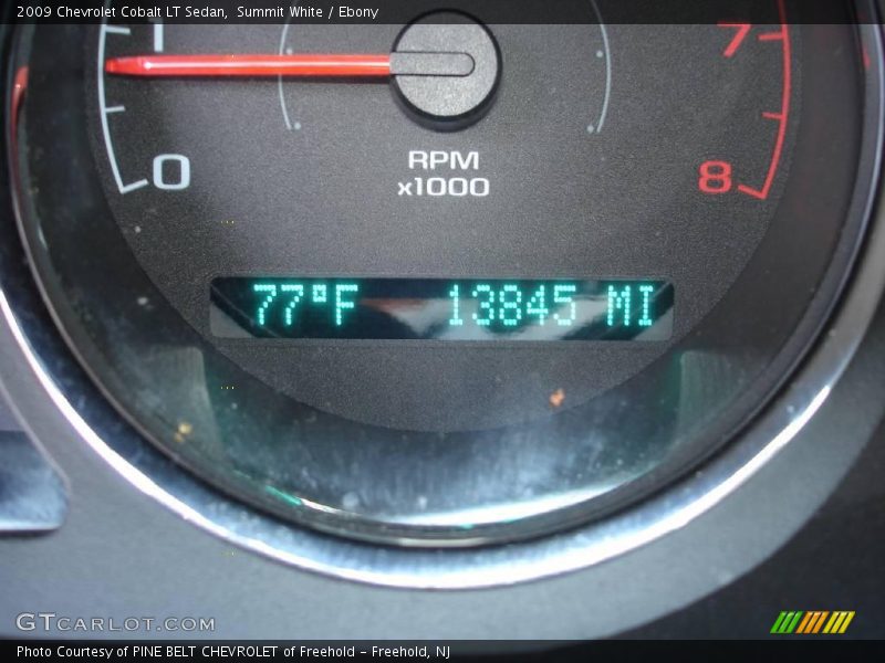 Summit White / Ebony 2009 Chevrolet Cobalt LT Sedan