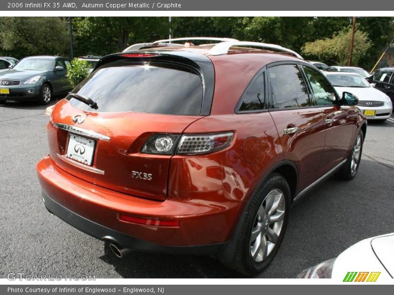 Autumn Copper Metallic / Graphite 2006 Infiniti FX 35 AWD