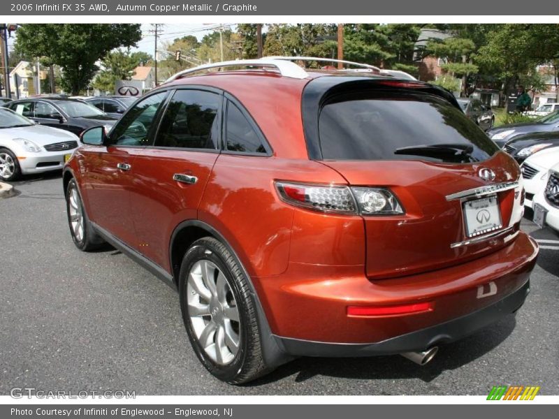 Autumn Copper Metallic / Graphite 2006 Infiniti FX 35 AWD