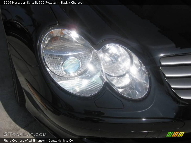 Black / Charcoal 2006 Mercedes-Benz SL 500 Roadster
