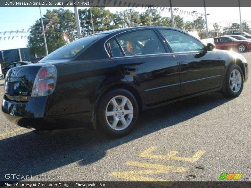 Super Black / Frost 2006 Nissan Altima 2.5 S