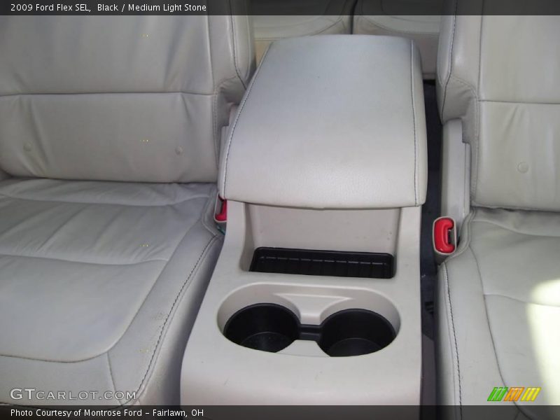 Black / Medium Light Stone 2009 Ford Flex SEL