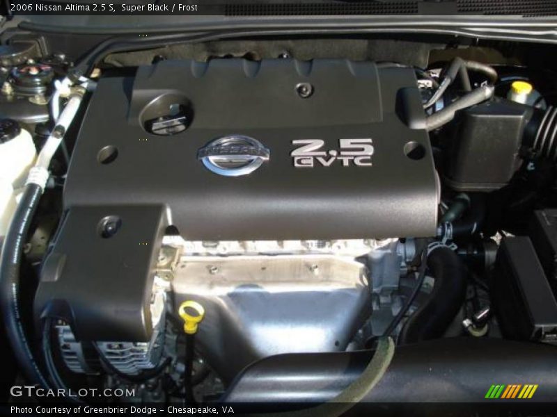 Super Black / Frost 2006 Nissan Altima 2.5 S