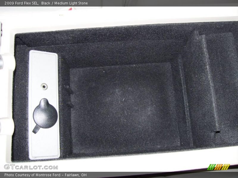 Black / Medium Light Stone 2009 Ford Flex SEL