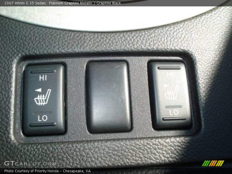 Platinum Graphite Metallic / Graphite Black 2007 Infiniti G 35 Sedan