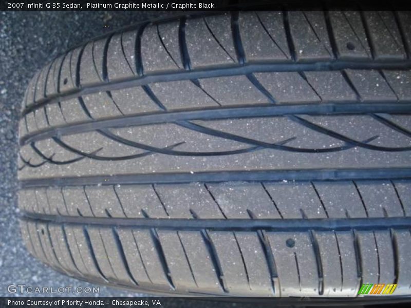 Platinum Graphite Metallic / Graphite Black 2007 Infiniti G 35 Sedan