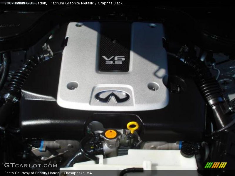 Platinum Graphite Metallic / Graphite Black 2007 Infiniti G 35 Sedan
