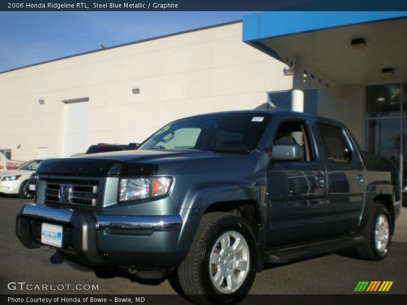 Steel Blue Metallic / Graphite 2006 Honda Ridgeline RTL