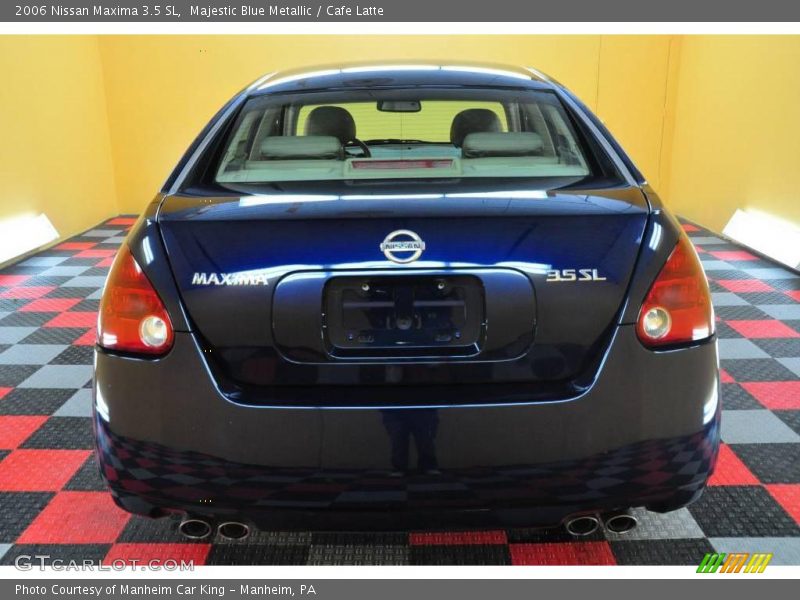 Majestic Blue Metallic / Cafe Latte 2006 Nissan Maxima 3.5 SL