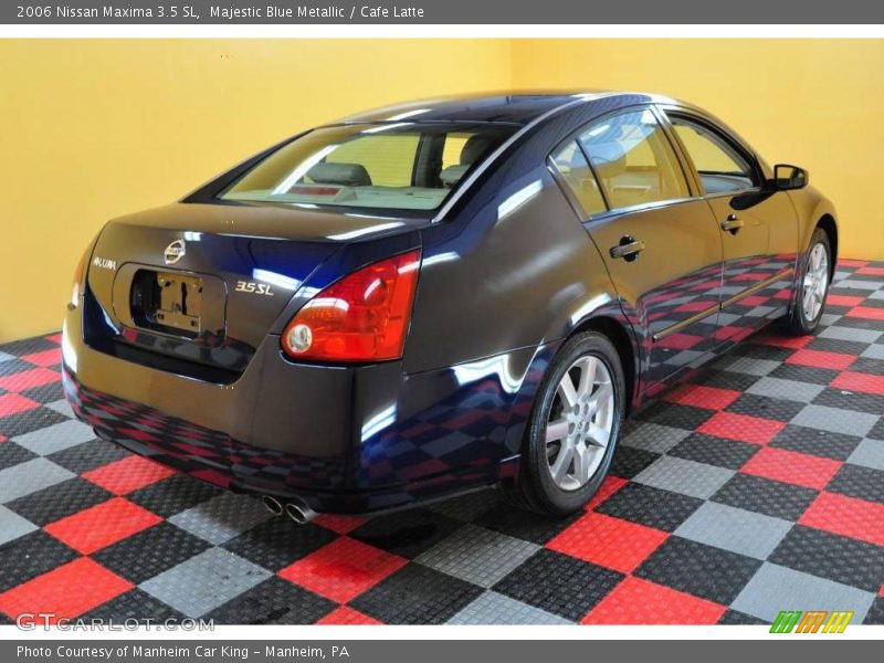 Majestic Blue Metallic / Cafe Latte 2006 Nissan Maxima 3.5 SL