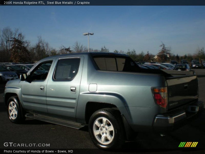 Steel Blue Metallic / Graphite 2006 Honda Ridgeline RTL