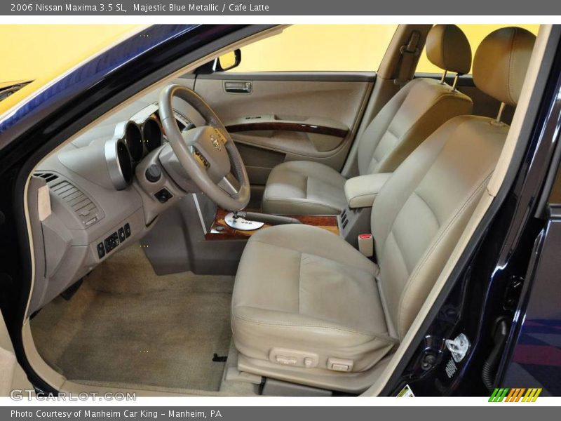 Majestic Blue Metallic / Cafe Latte 2006 Nissan Maxima 3.5 SL