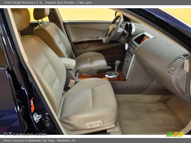 Majestic Blue Metallic / Cafe Latte 2006 Nissan Maxima 3.5 SL