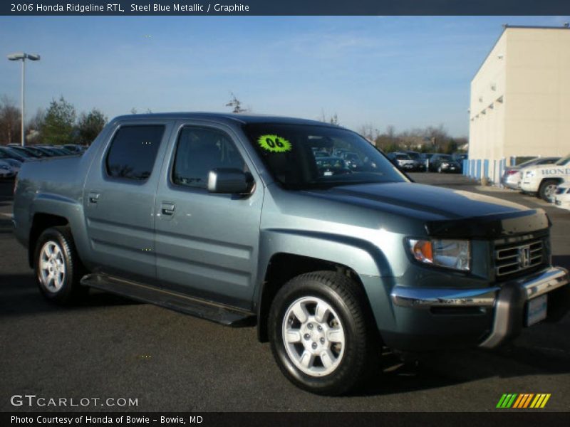 Steel Blue Metallic / Graphite 2006 Honda Ridgeline RTL