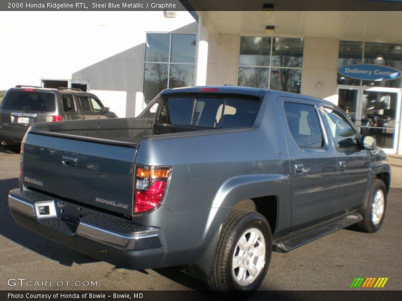 Steel Blue Metallic / Graphite 2006 Honda Ridgeline RTL