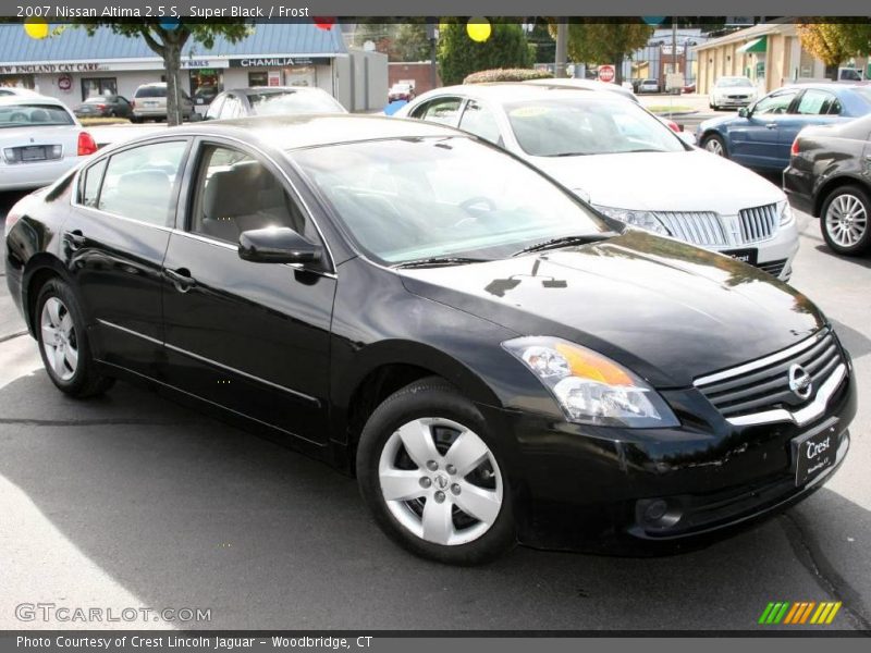 Super Black / Frost 2007 Nissan Altima 2.5 S