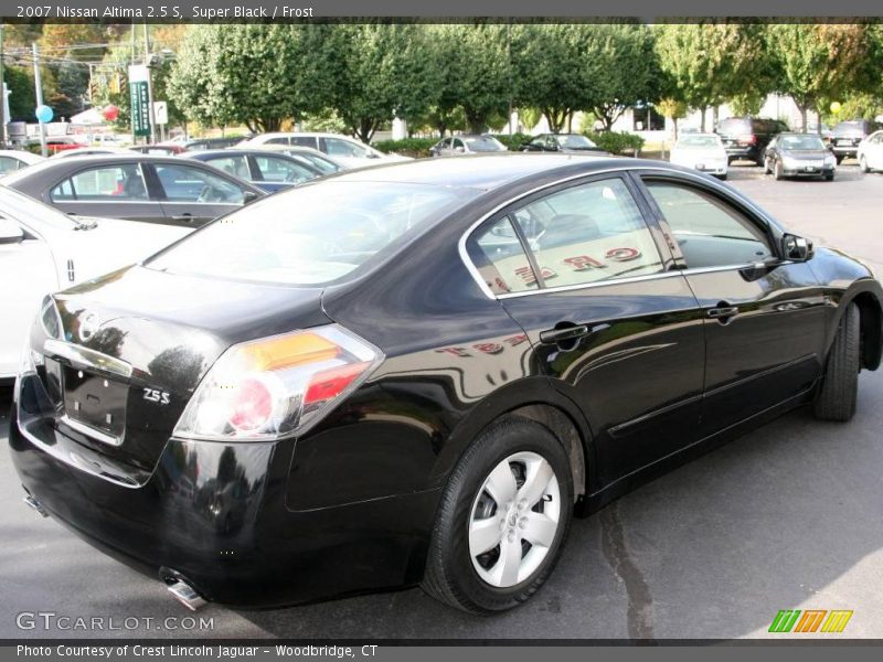 Super Black / Frost 2007 Nissan Altima 2.5 S
