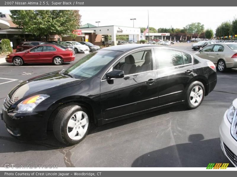 Super Black / Frost 2007 Nissan Altima 2.5 S