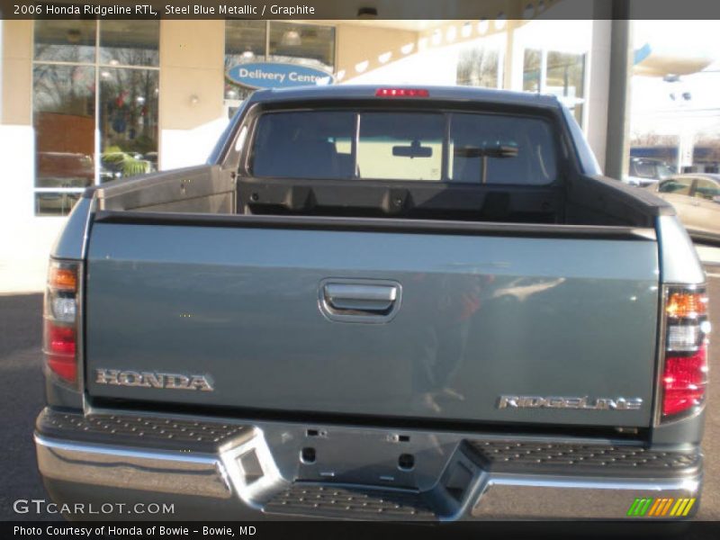 Steel Blue Metallic / Graphite 2006 Honda Ridgeline RTL