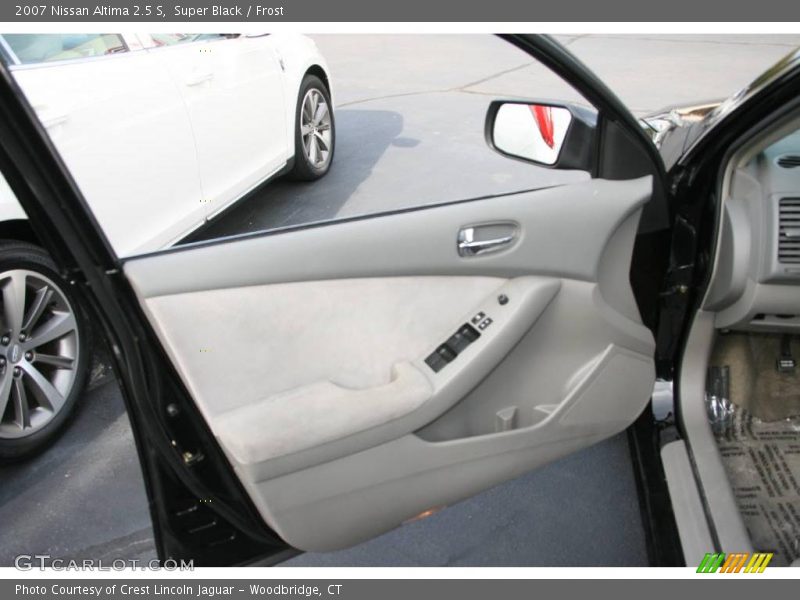 Super Black / Frost 2007 Nissan Altima 2.5 S