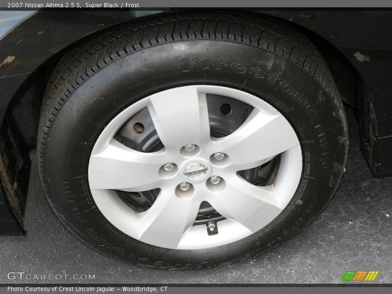 Super Black / Frost 2007 Nissan Altima 2.5 S