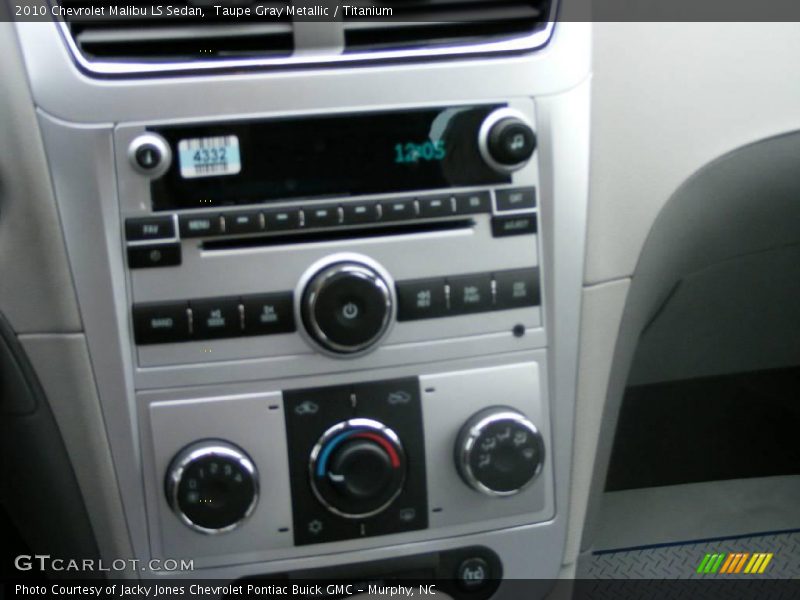 Taupe Gray Metallic / Titanium 2010 Chevrolet Malibu LS Sedan