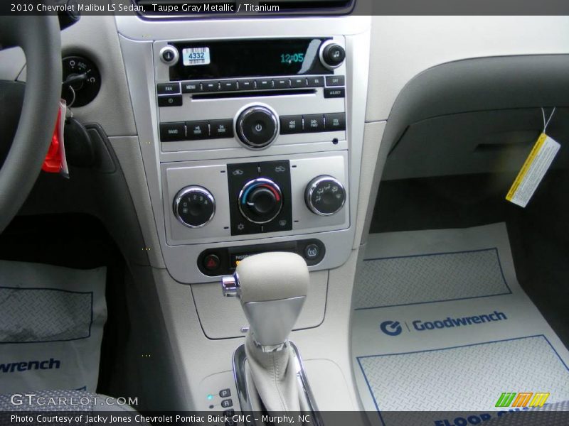 Taupe Gray Metallic / Titanium 2010 Chevrolet Malibu LS Sedan