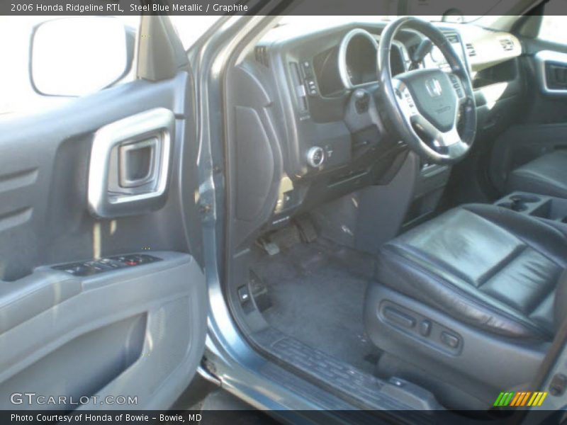 Steel Blue Metallic / Graphite 2006 Honda Ridgeline RTL