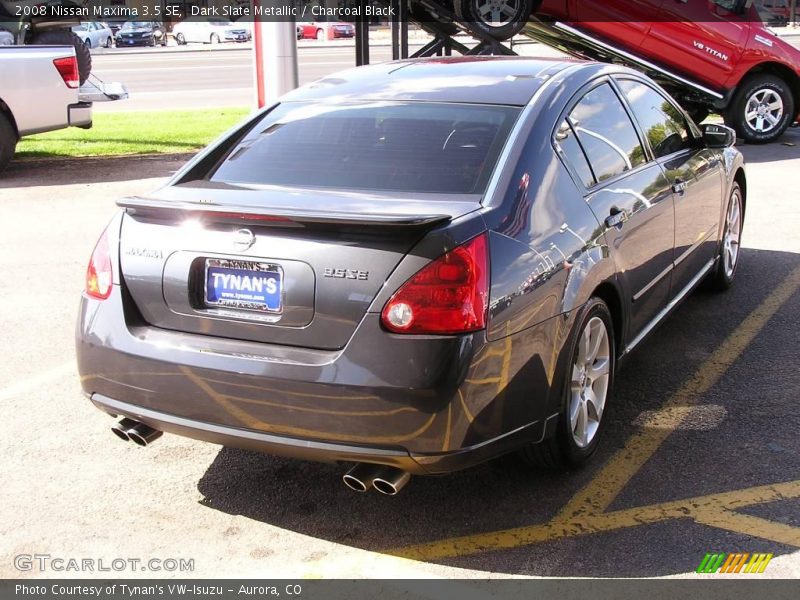 Dark Slate Metallic / Charcoal Black 2008 Nissan Maxima 3.5 SE