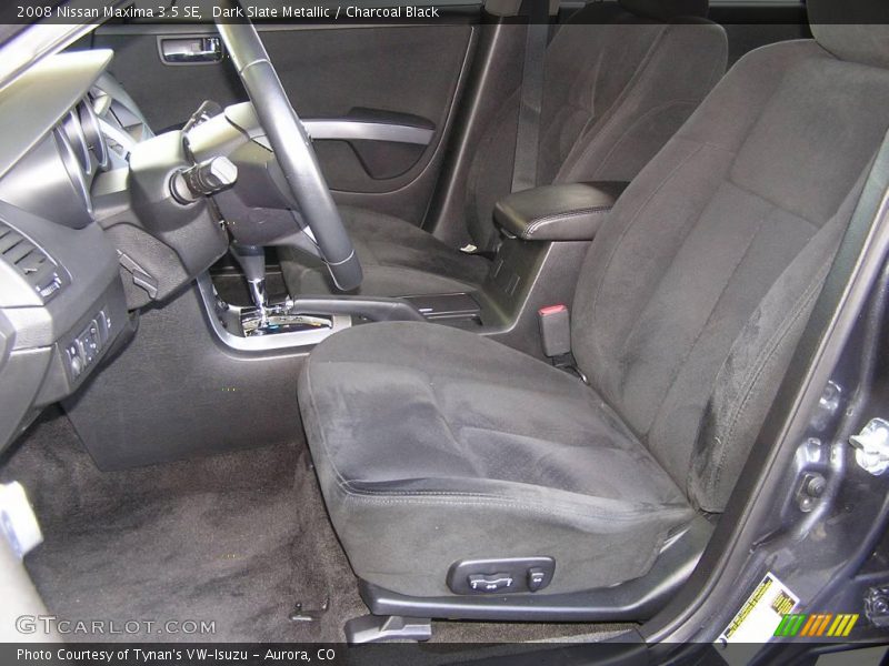 Dark Slate Metallic / Charcoal Black 2008 Nissan Maxima 3.5 SE