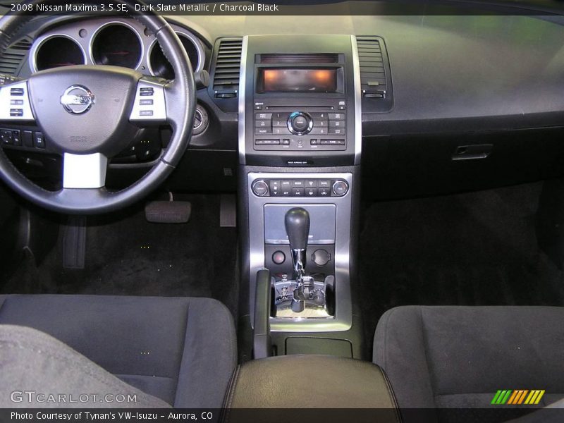 Dark Slate Metallic / Charcoal Black 2008 Nissan Maxima 3.5 SE