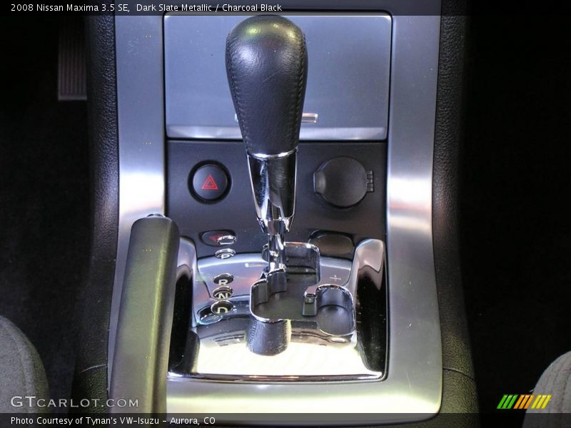 Dark Slate Metallic / Charcoal Black 2008 Nissan Maxima 3.5 SE