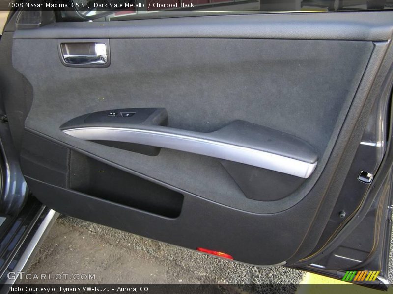 Dark Slate Metallic / Charcoal Black 2008 Nissan Maxima 3.5 SE
