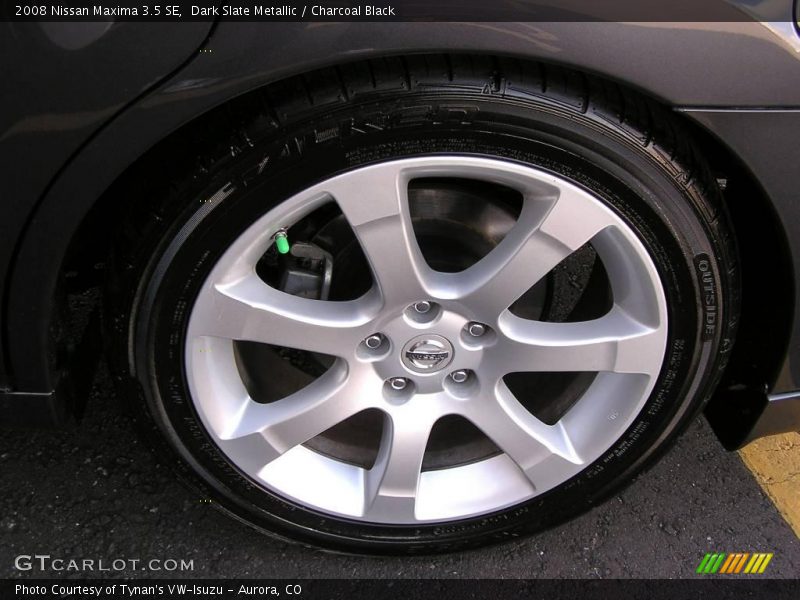 Dark Slate Metallic / Charcoal Black 2008 Nissan Maxima 3.5 SE