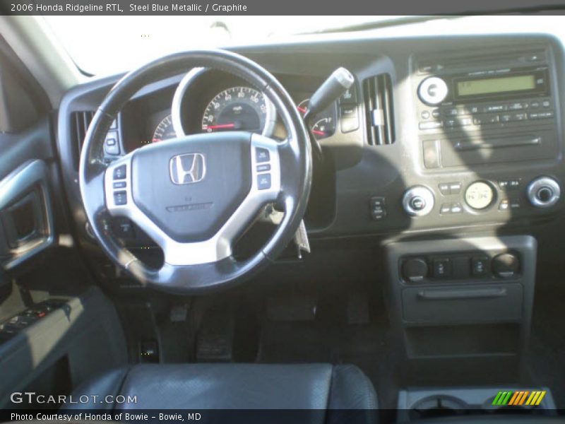 Steel Blue Metallic / Graphite 2006 Honda Ridgeline RTL