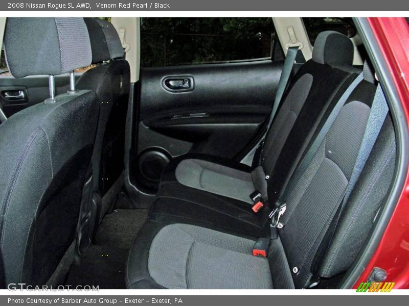 Venom Red Pearl / Black 2008 Nissan Rogue SL AWD